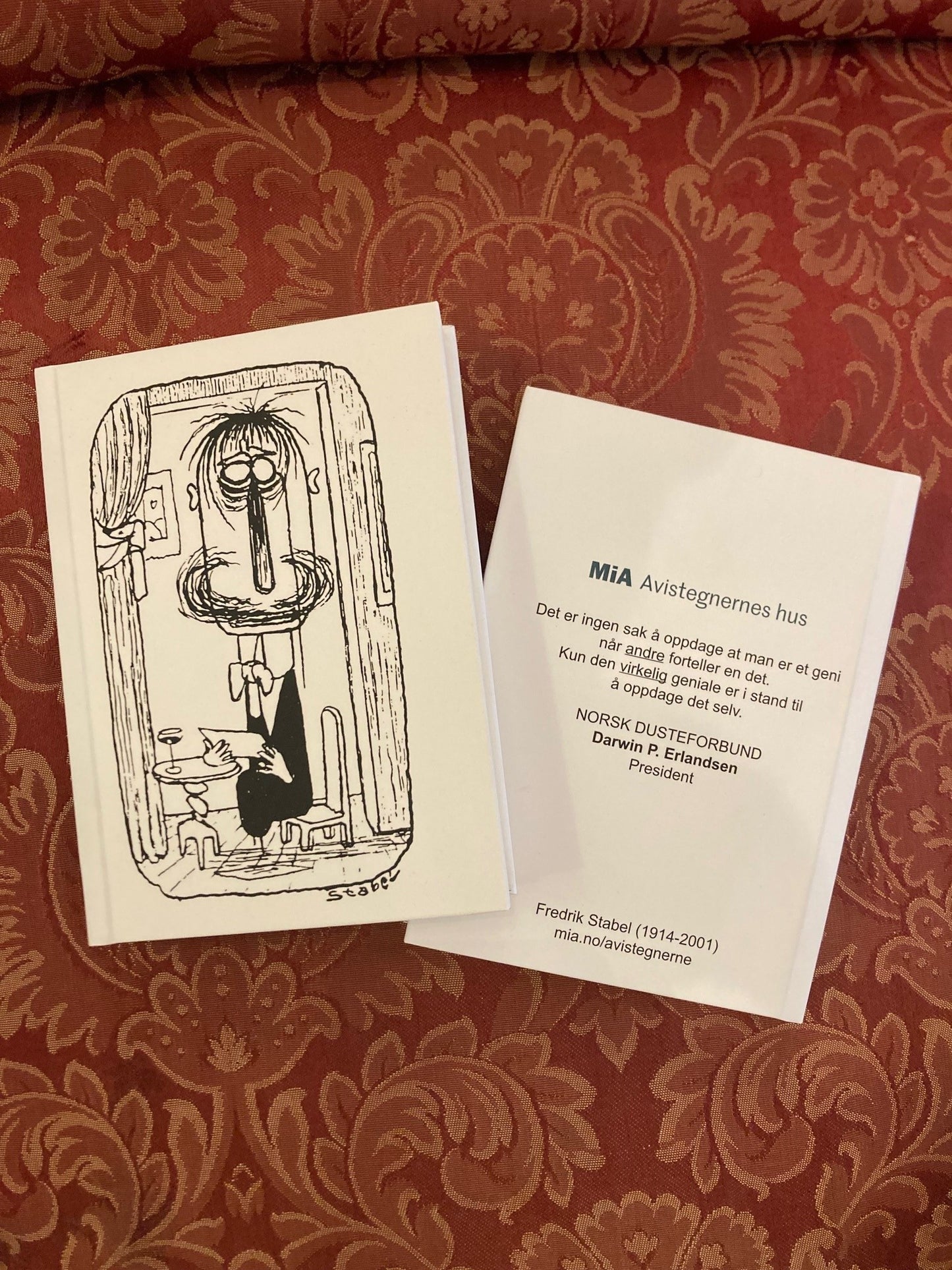 Stabel notatbok: Darwin P. Erlandsen