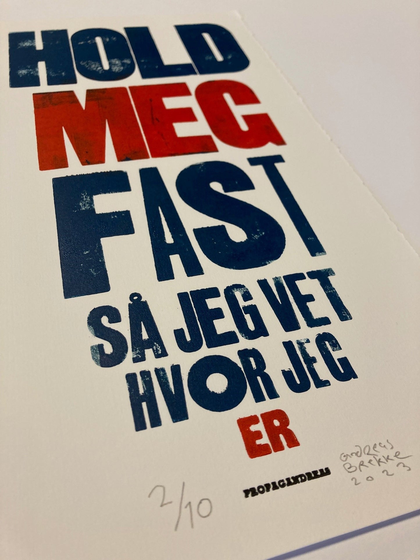 Andreas Brekke: Hold meg fast