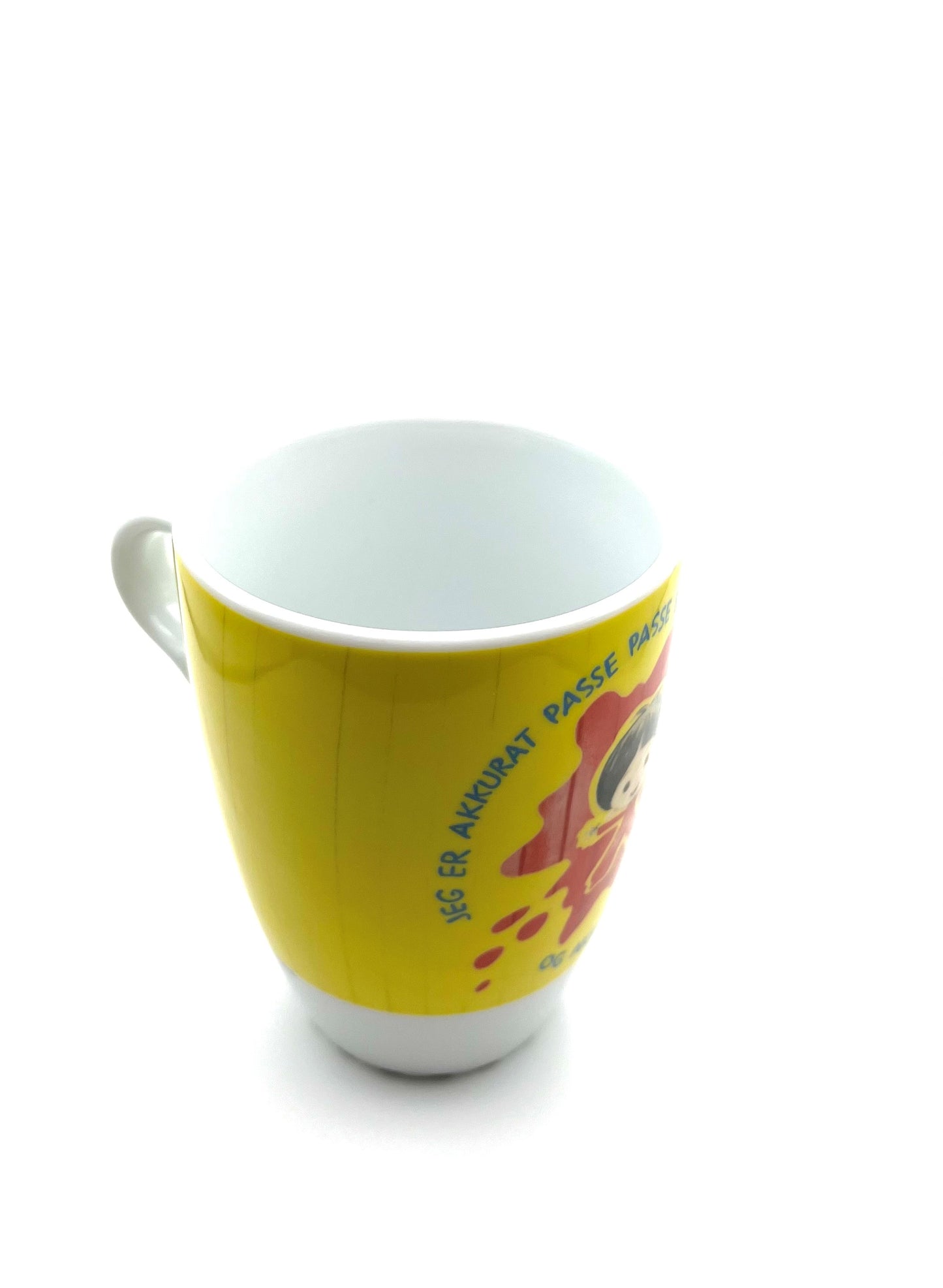Porselenskopp - gul