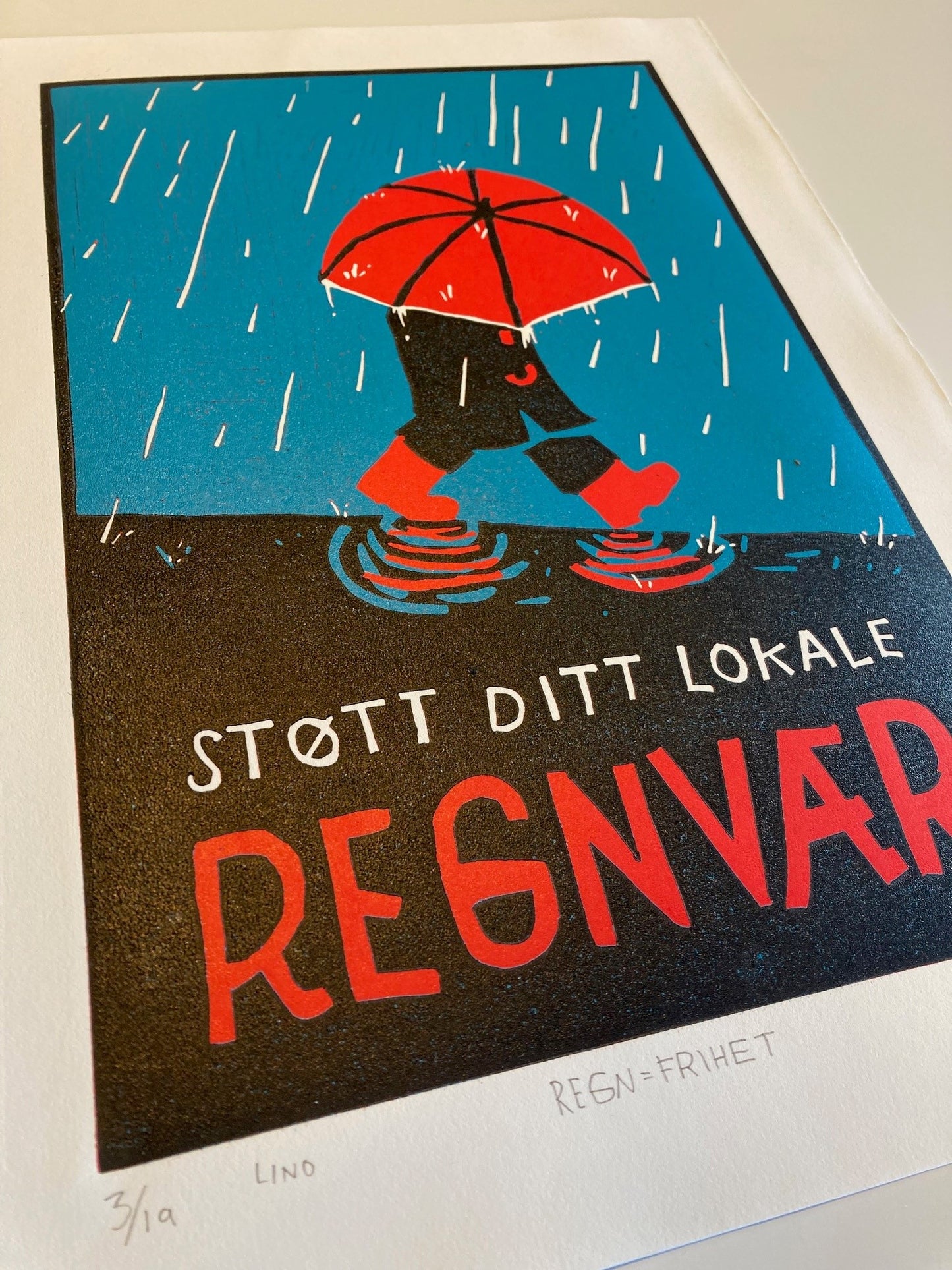 Andreas Brekke: Regn = frihet