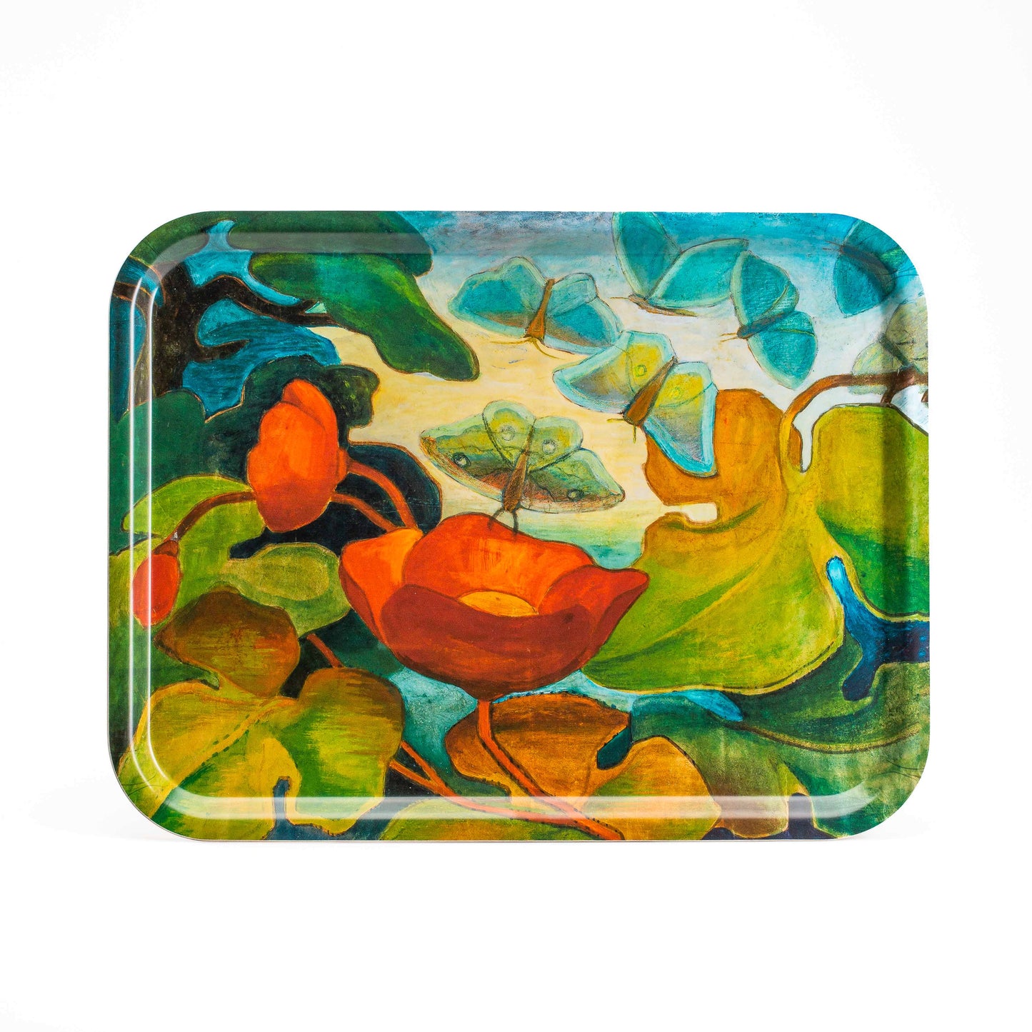 Serveringsbrett Valmue