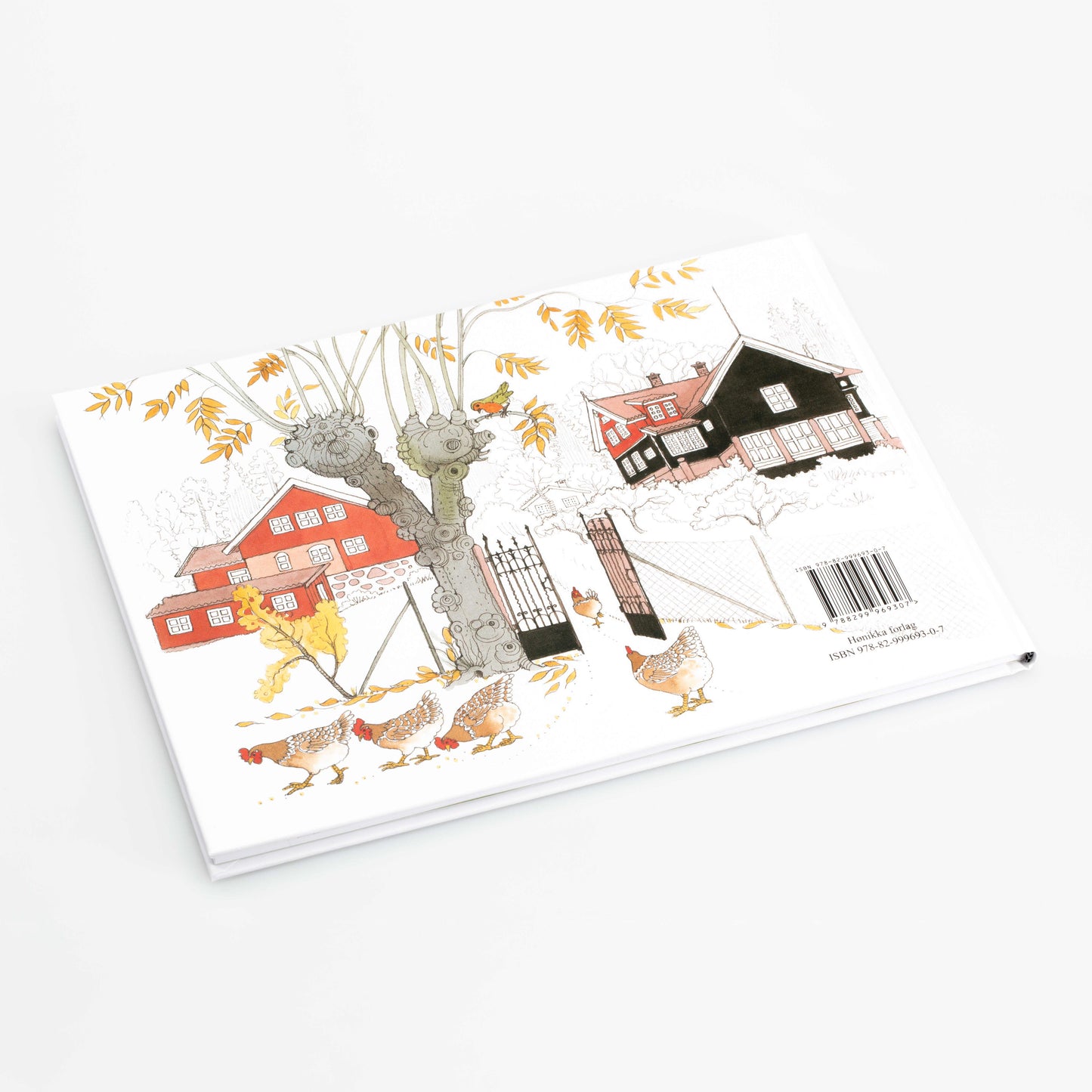 Hønene i museumshagen