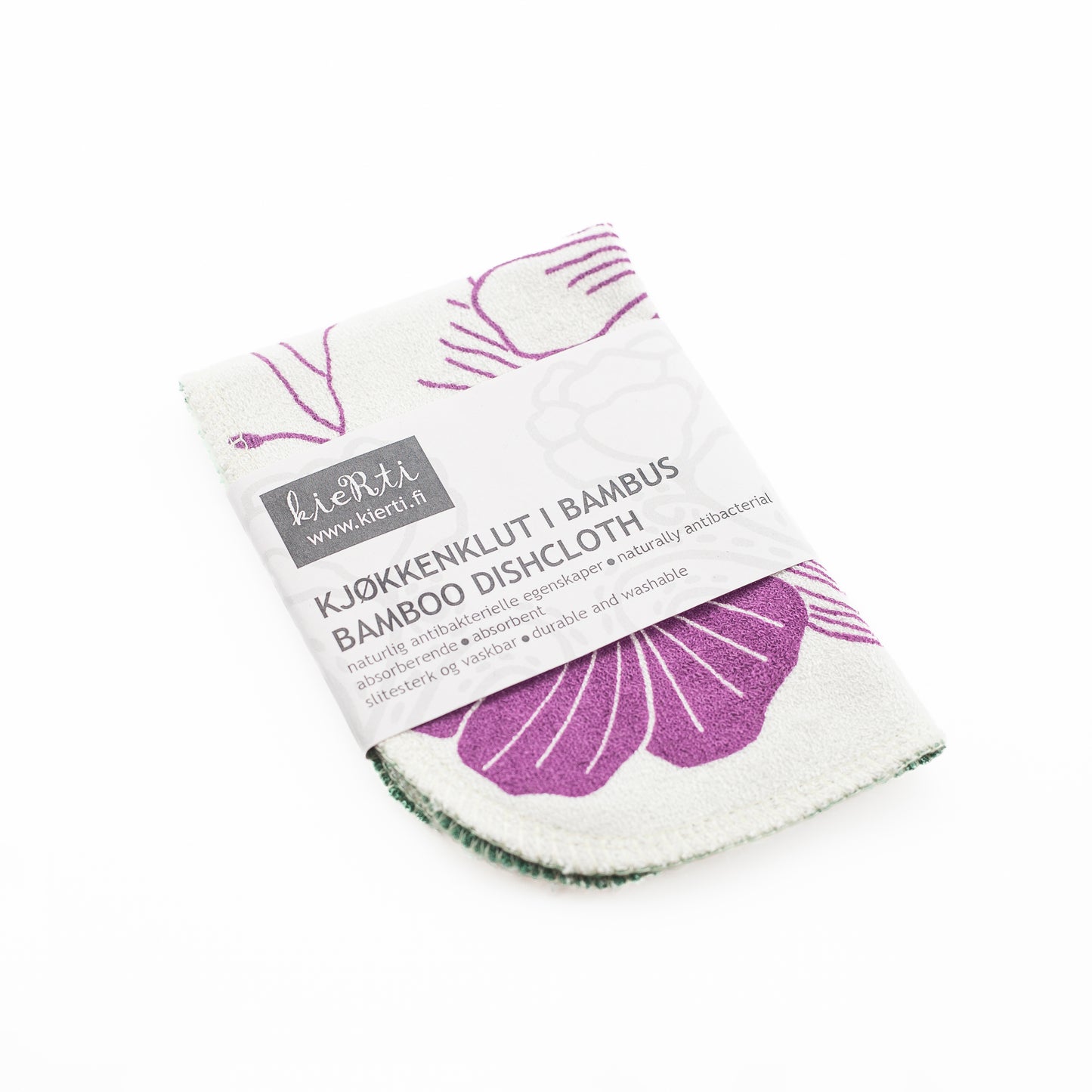 Kjøkkenklut i bambus, Sommerkveld lilla