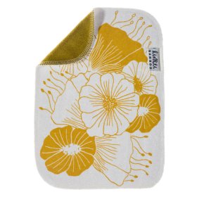 Kjøkkenklut i bambus, gul