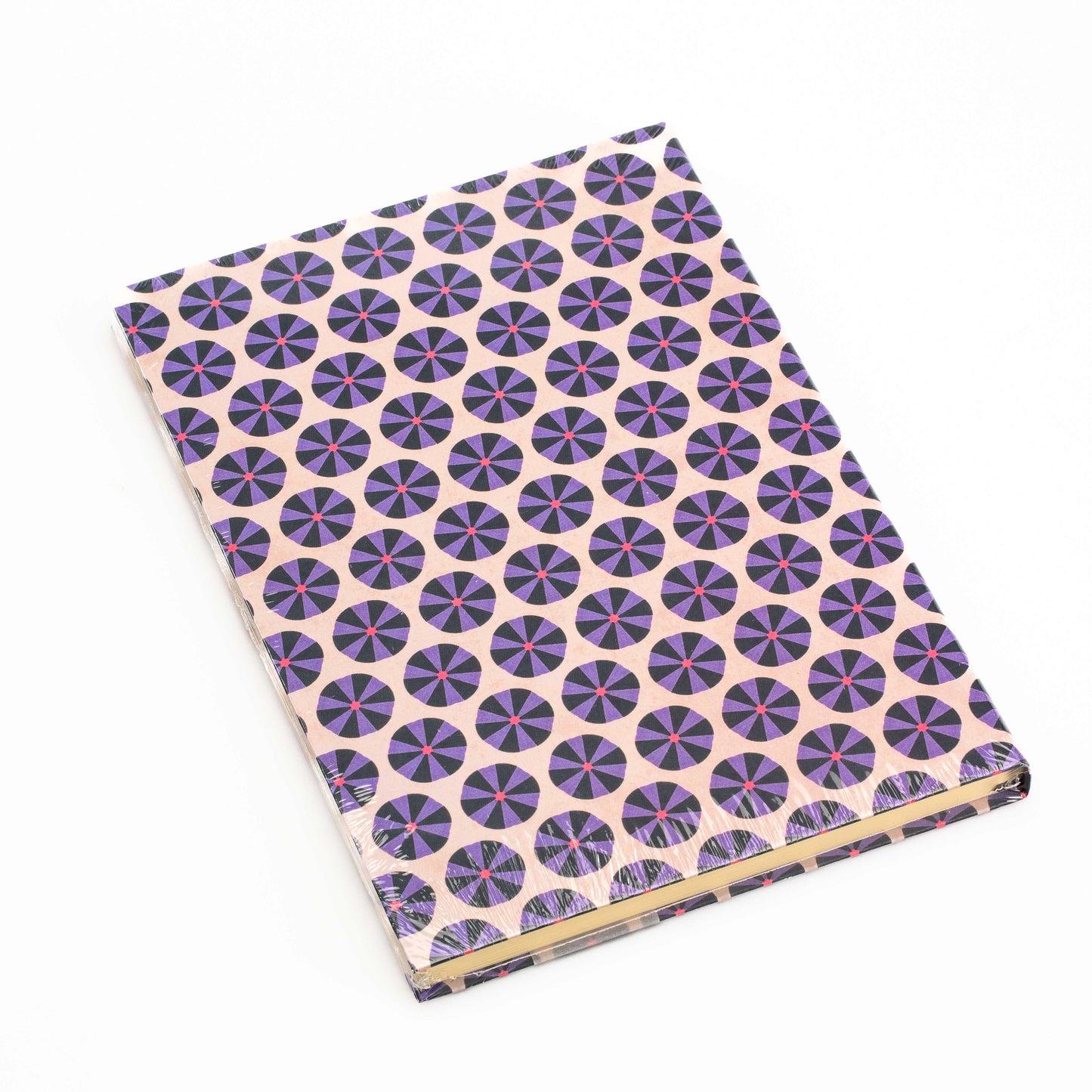 Notatbok - lilla/sort