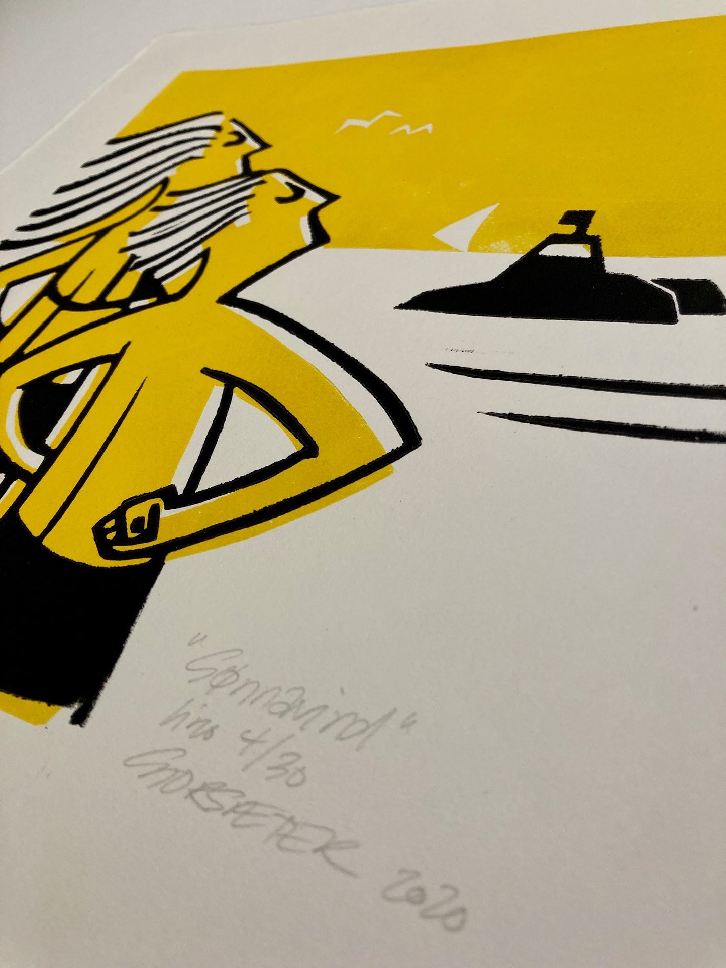 Hermund Storsæter: Sønnavind (gul)