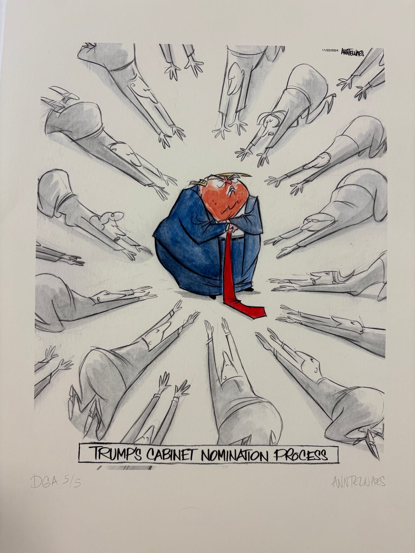 Ann Telnaes: Trump Nomination Process