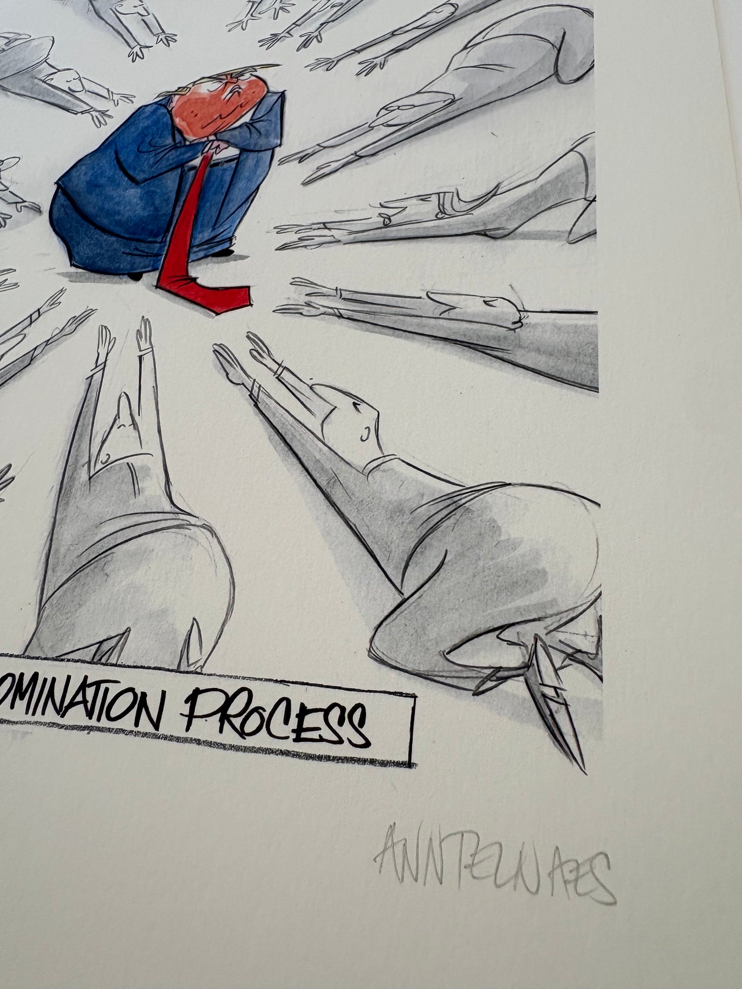 Ann Telnaes: Trump Nomination Process